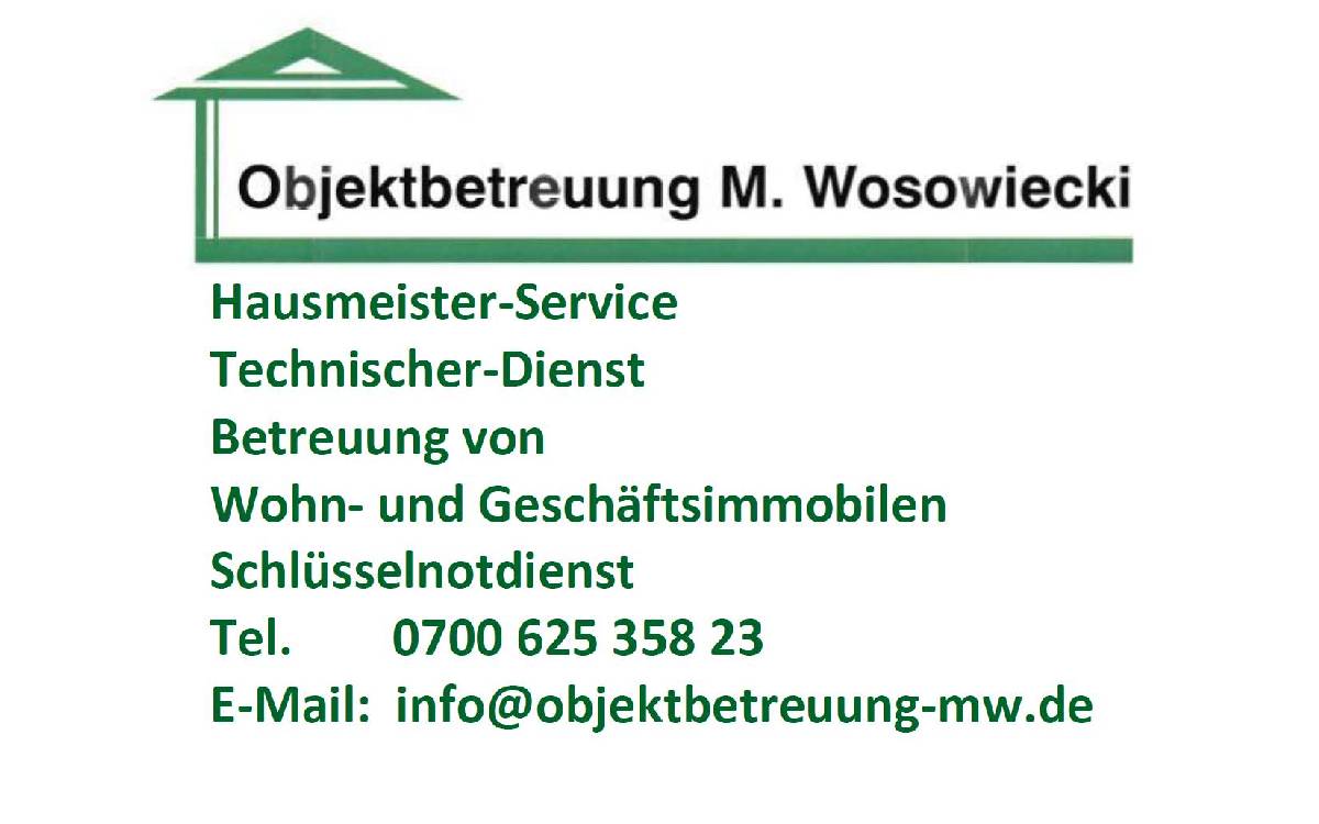 Hausmeister m/w/d gesucht