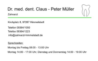 ZFA (m/w/d) in Himmelstadt gesucht