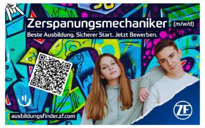 Dein Style ist Präzision? Ausbildung zum Zerspanungsmechaniker bei ZF (m/w/d)
