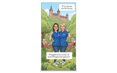 Pflegeoase im Herzen von Würzburg sucht Verstärkung
