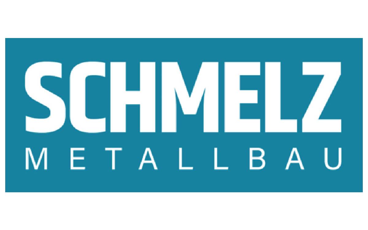 Schmelz Metallbau blau Logo Jobs on Air